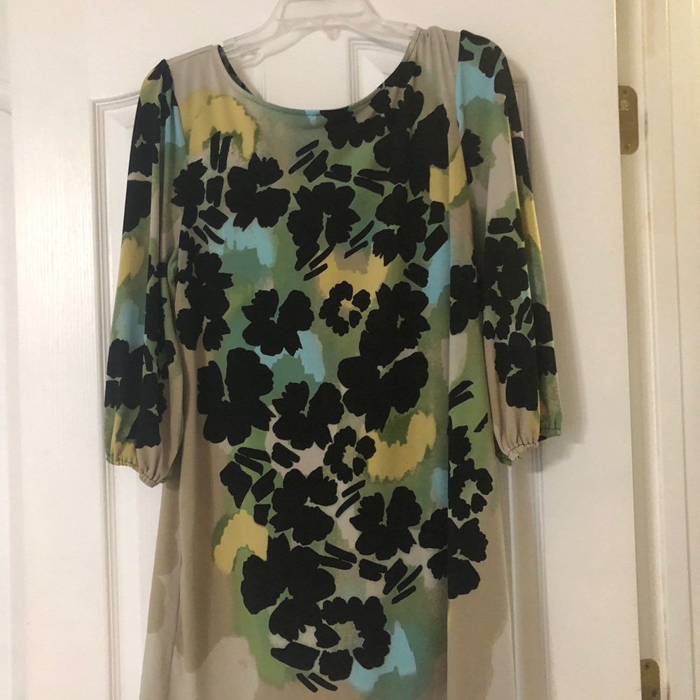 Style & Co tunic animal print L
